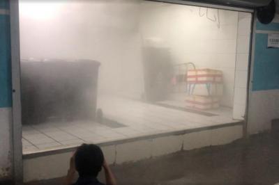 次氯酸發生器搭配霧化設備，助力垃圾處理站除臭